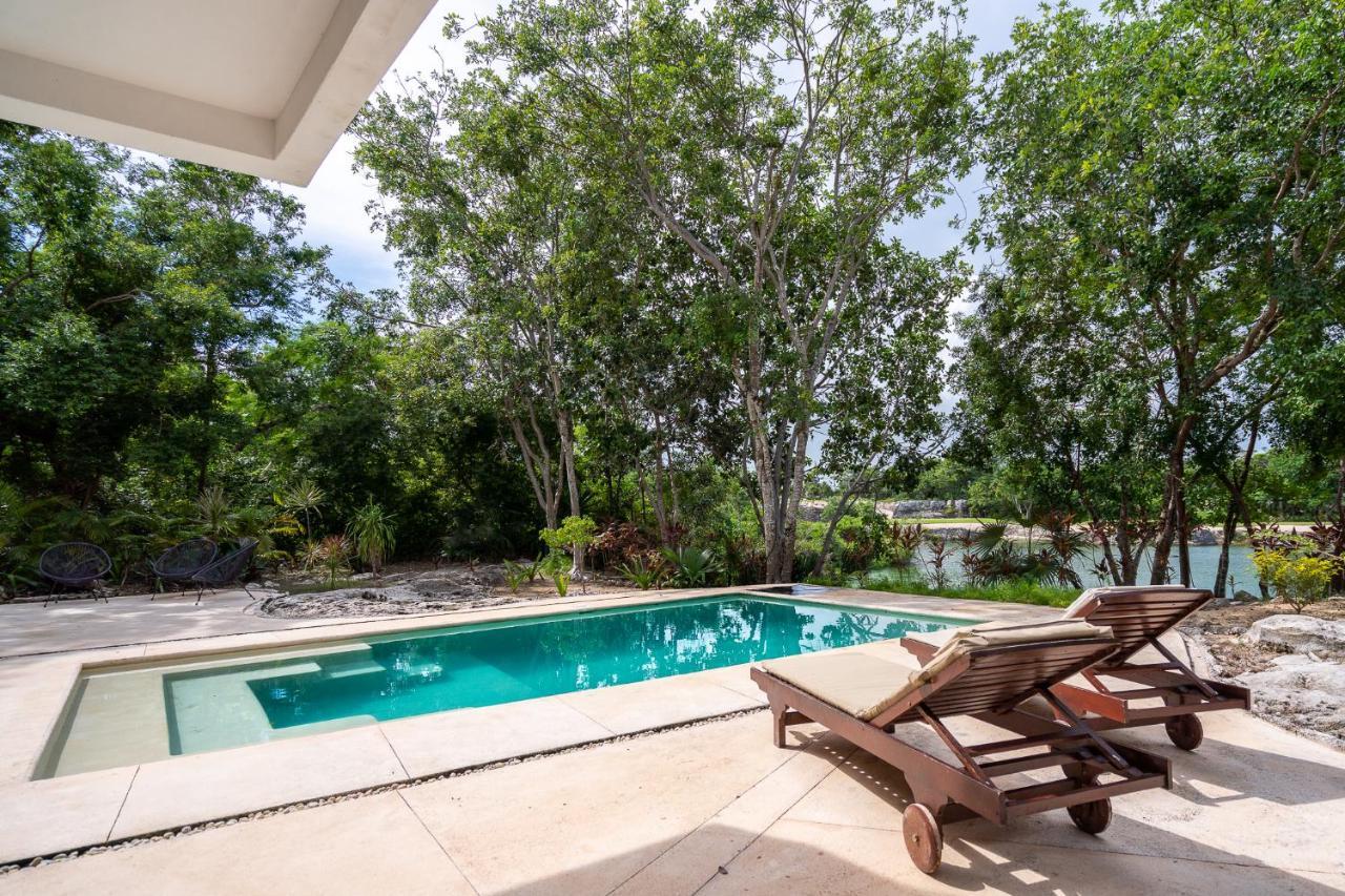 Tulum Country Club Private Villa With Pool 18 People Экстерьер фото